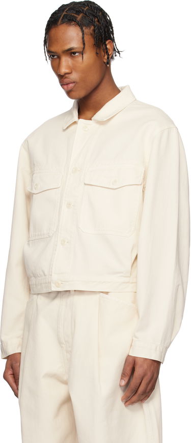 Bunda LEMAIRE Lemaire Trucker Denim Jacket Biela | OW1142 LD1034, 3