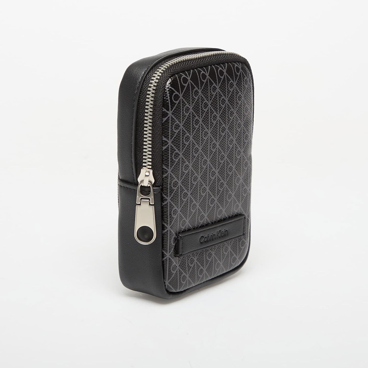 Ľadvinka CALVIN KLEIN Calvin Klein Coated Phone Bag With Monogram Print Čierna | LV04D1081G UB1, 1