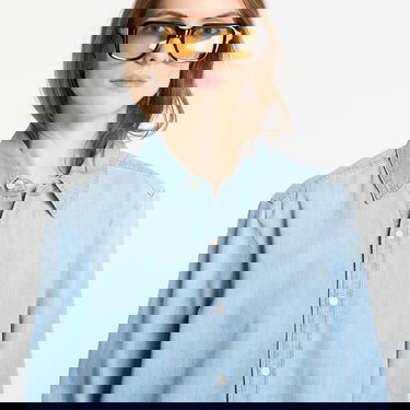 Košeľa CALVIN KLEIN Calvin Klein Jeans Cropped Ls Shirt Modrá | LV047E901G 346, 1