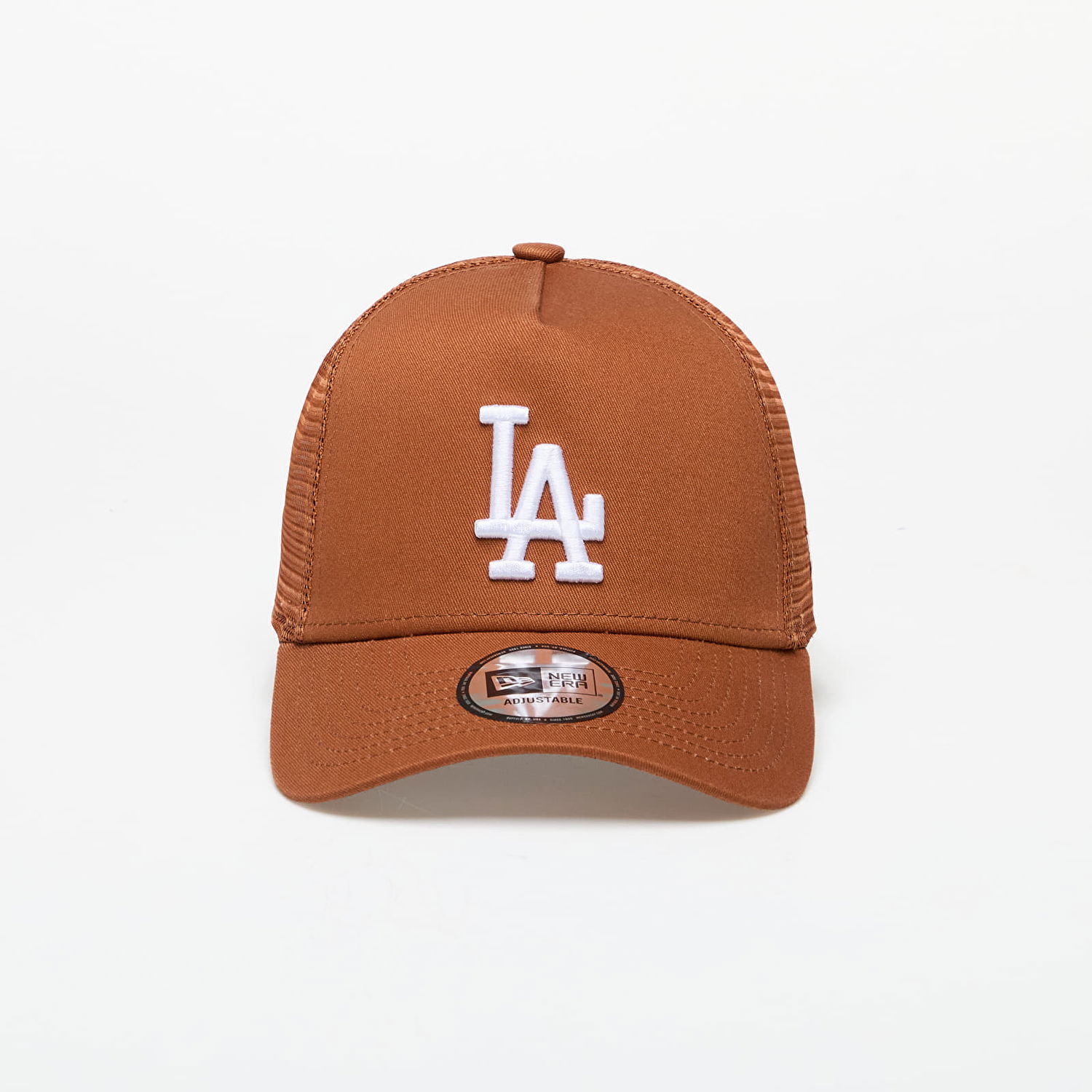 Šiltovka New Era Los Angeles Dodgers League Essential Trucker Cap Hnedá | 60435250, 0