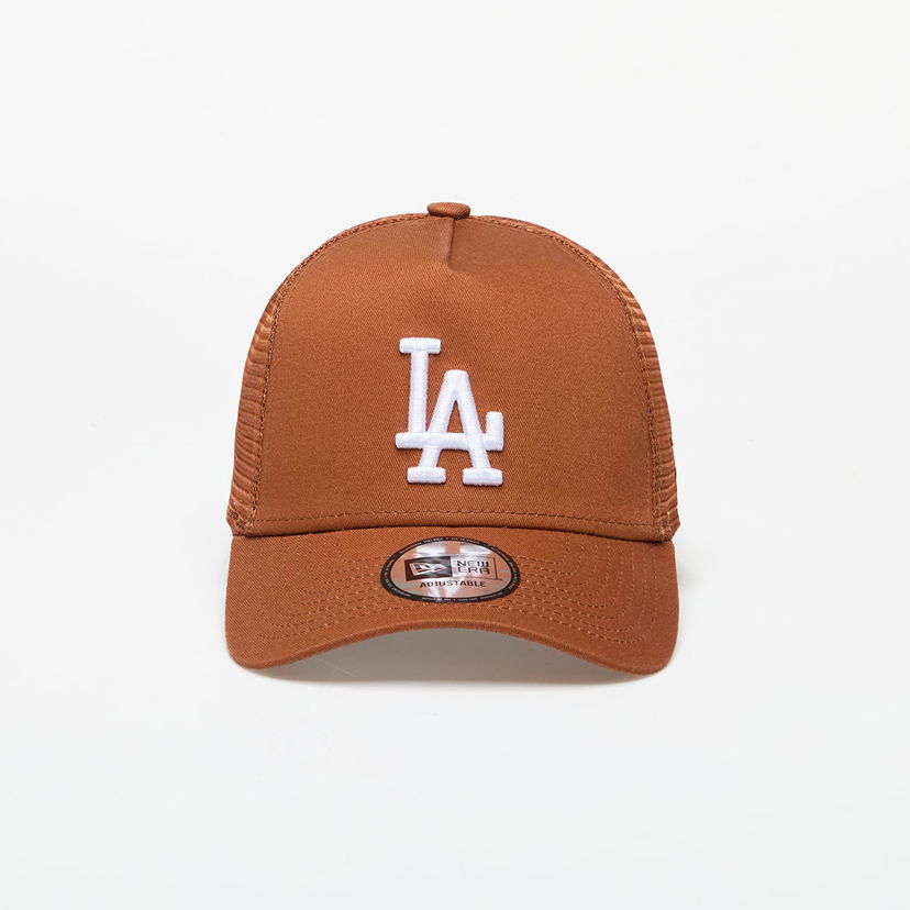 Šiltovka New Era Los Angeles Dodgers League Essential Trucker Cap Hnedá | 60435250