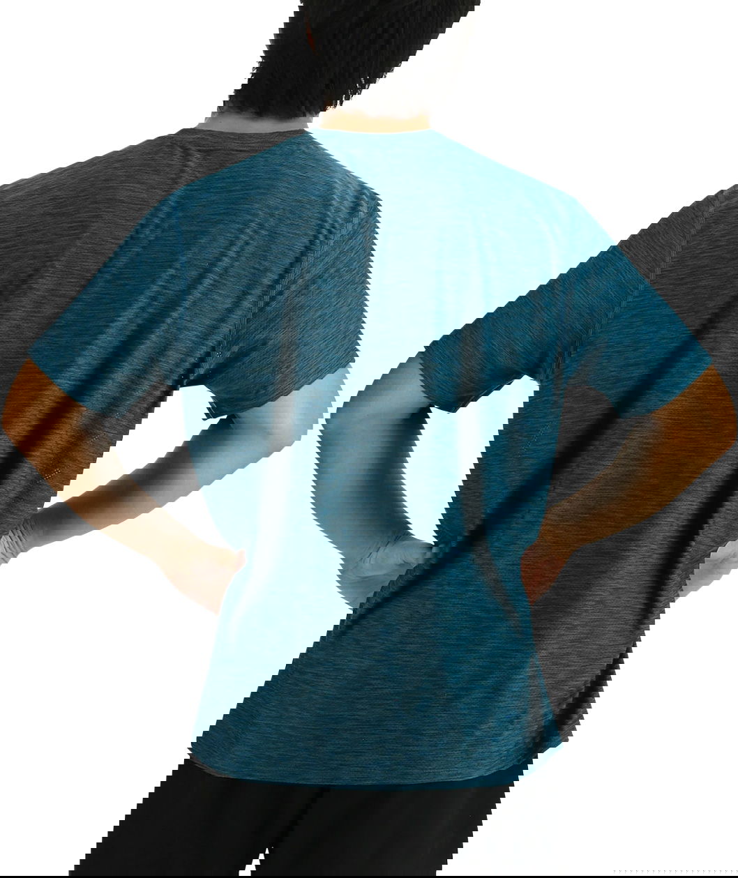 Tričko TYR DEEP TEAL HEATHER T-Shirt Modrá | mptso3a-975, 1