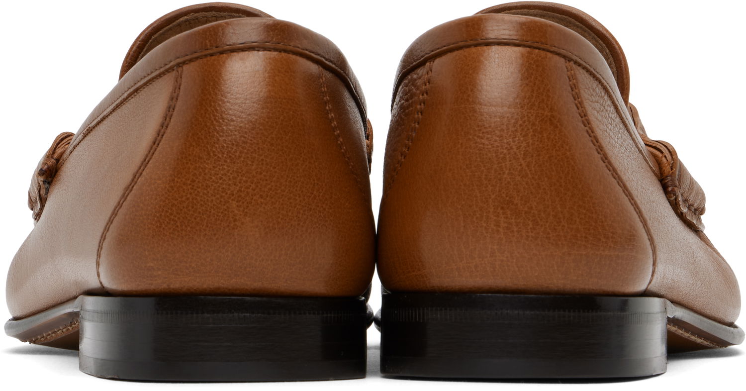 Starostlivosť o obuv Valentino Valentino Garavani VLogo Signature Buffalo Loafers Hnedá | 6W2S0LM0EWV, 1