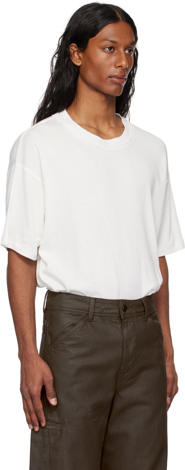 Tričko Bode Bode Beaded Salt Marsh T-shirt Biela | MRS25CS031, 1