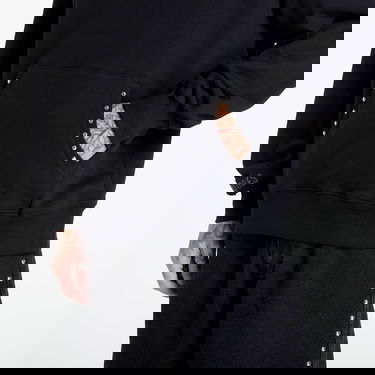 Mikina Pleasures PLEASURES Daft Club Lucky Studded Hoodie Čierna | P25DP004-BLACK, 2