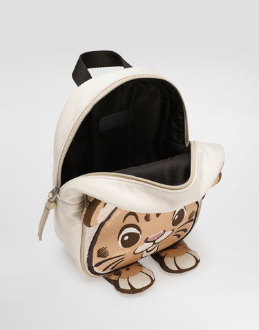 Batoh Dolce & Gabbana Dolce & Gabbana Leopard Print Backpack Béžová | EM0141AA550HA5SD, 3