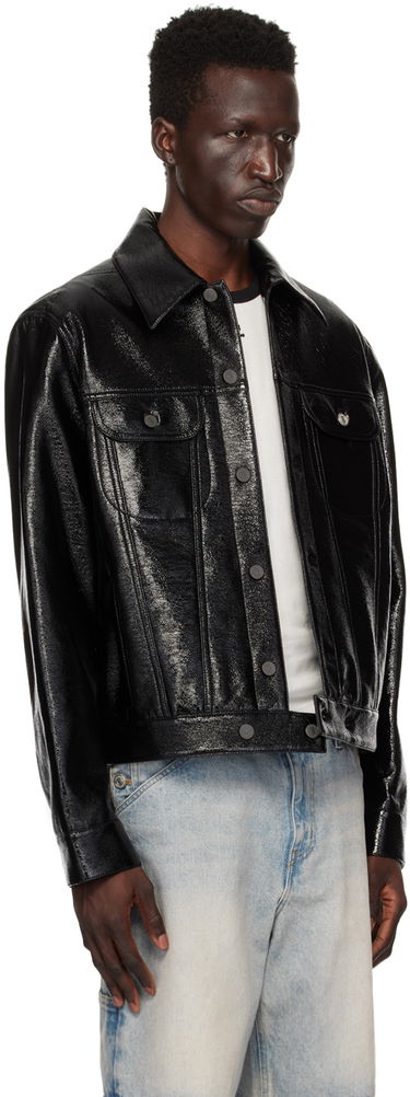 Bunda Courrèges Courrèges Trucker Jacket Čierna | VESCBL063VY0014, 1
