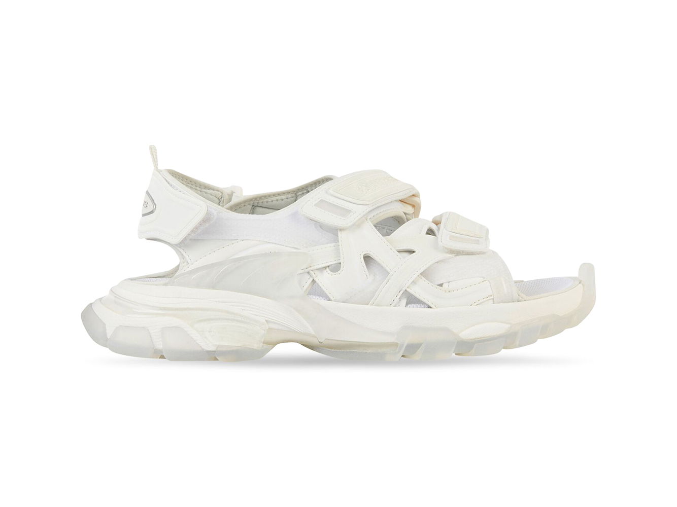 Tenisky a topánky Balenciaga Track Sandal Clear Sole White W Biela | 655948W2CC29000, 0