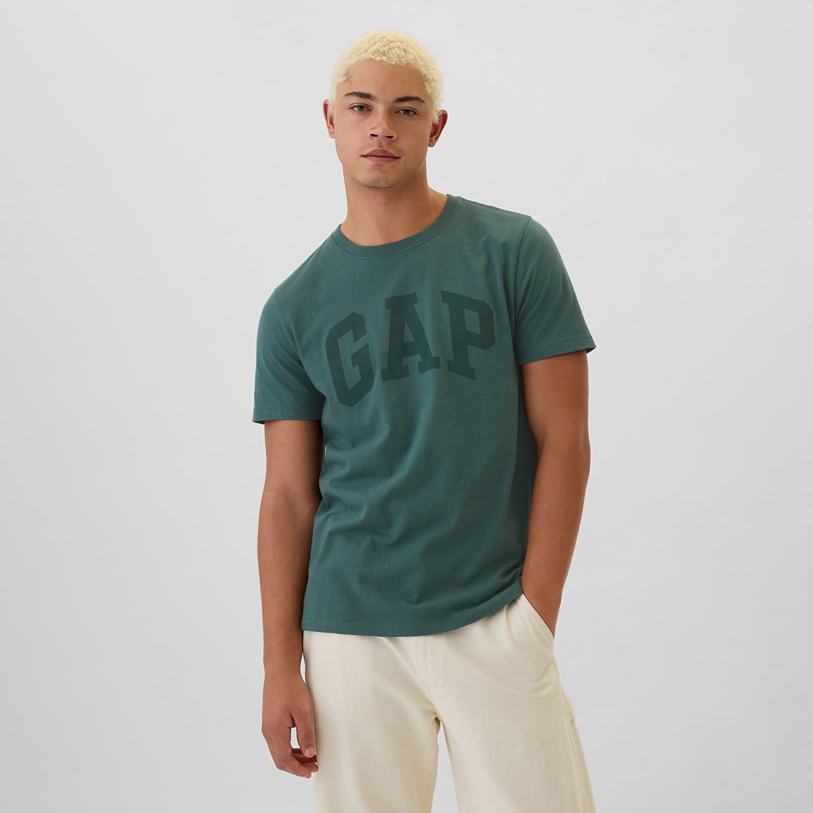 T-shirt Logo Tee Moores Green S