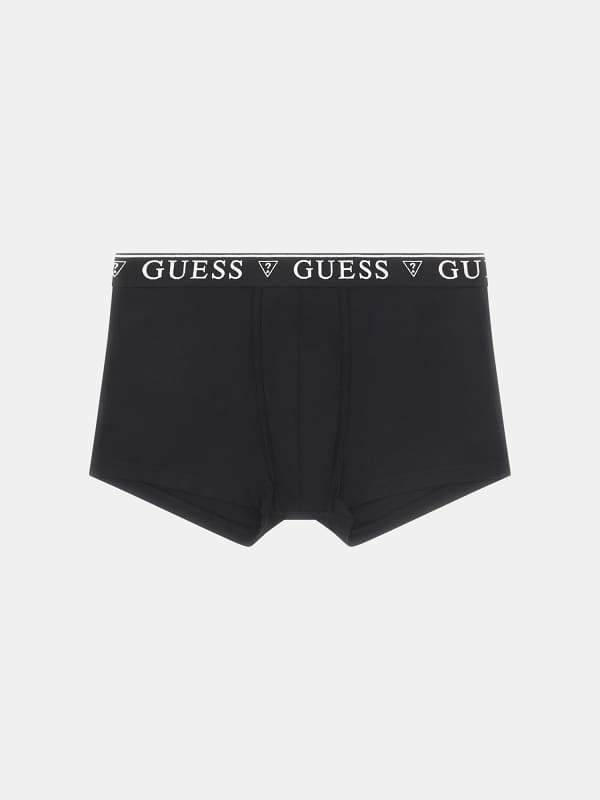 Boxerky GUESS Elasticated Waistband With Logo Boxer Čierna | U2RF00KCD31