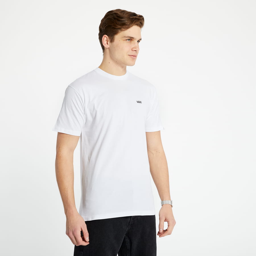 Tričko Vans Left Chest Logo Tee Biela | VN0A3CZEYB2, 0