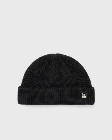 Kulicha OBEY Short Knit Beanie Čierna | 100030125-BLK, 0
