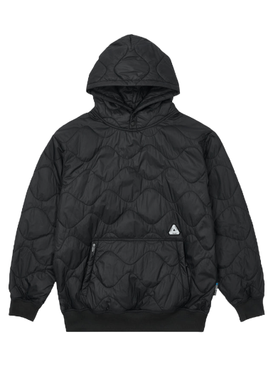 Mikina Palace Pertex Quilter Hoodie Čierna | P22CS124
