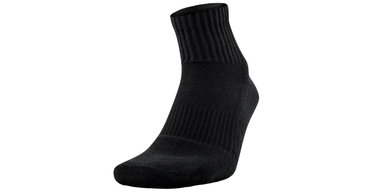 Ponožky Under Armour Charged Cotton 2 Quarter Socks Čierna | 1298736-001, 1