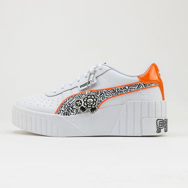 Tenisky a topánky Puma Cali Wedge Mr. Doodle Biela | 374210 01, 0