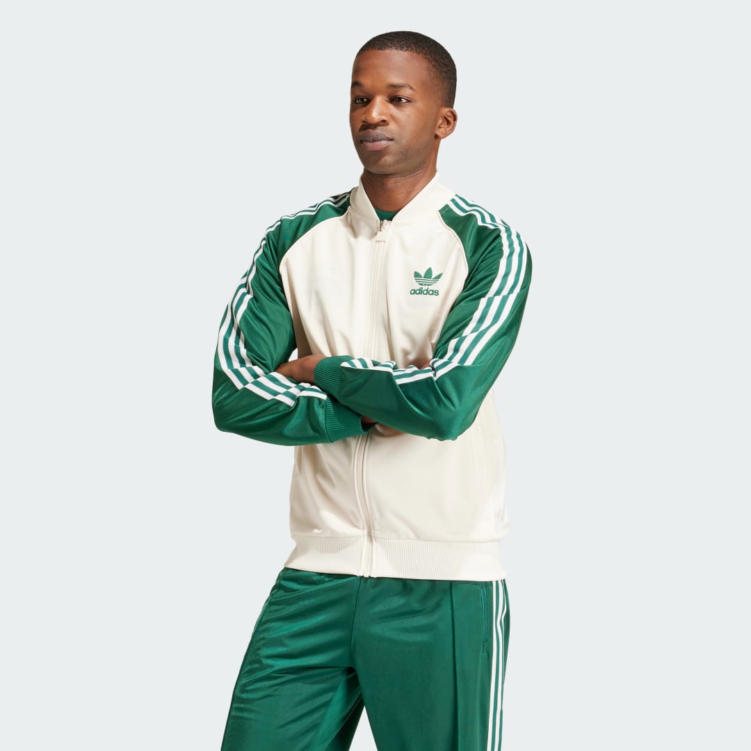 Mikina adidas Originals SST Track Top Béžová | IS1403, 0