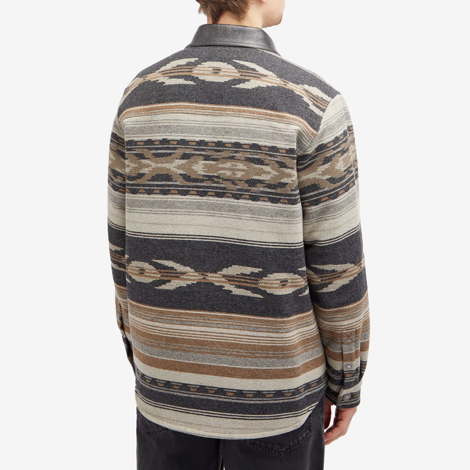 Geometric Print Overshirt