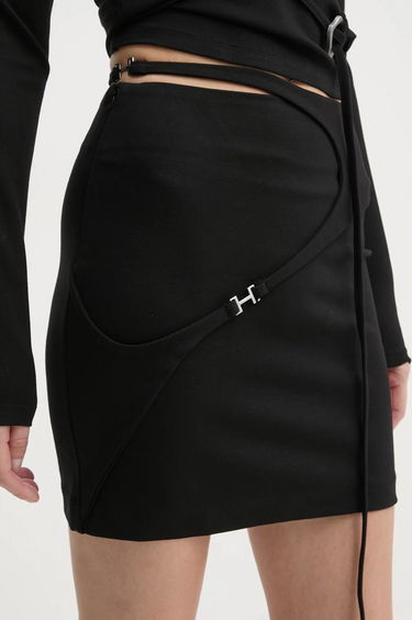 Sukňa HELIOT EMIL Cutout Detail Mini Skirt Čierna | AW24.W.12.042.BLK01, 0