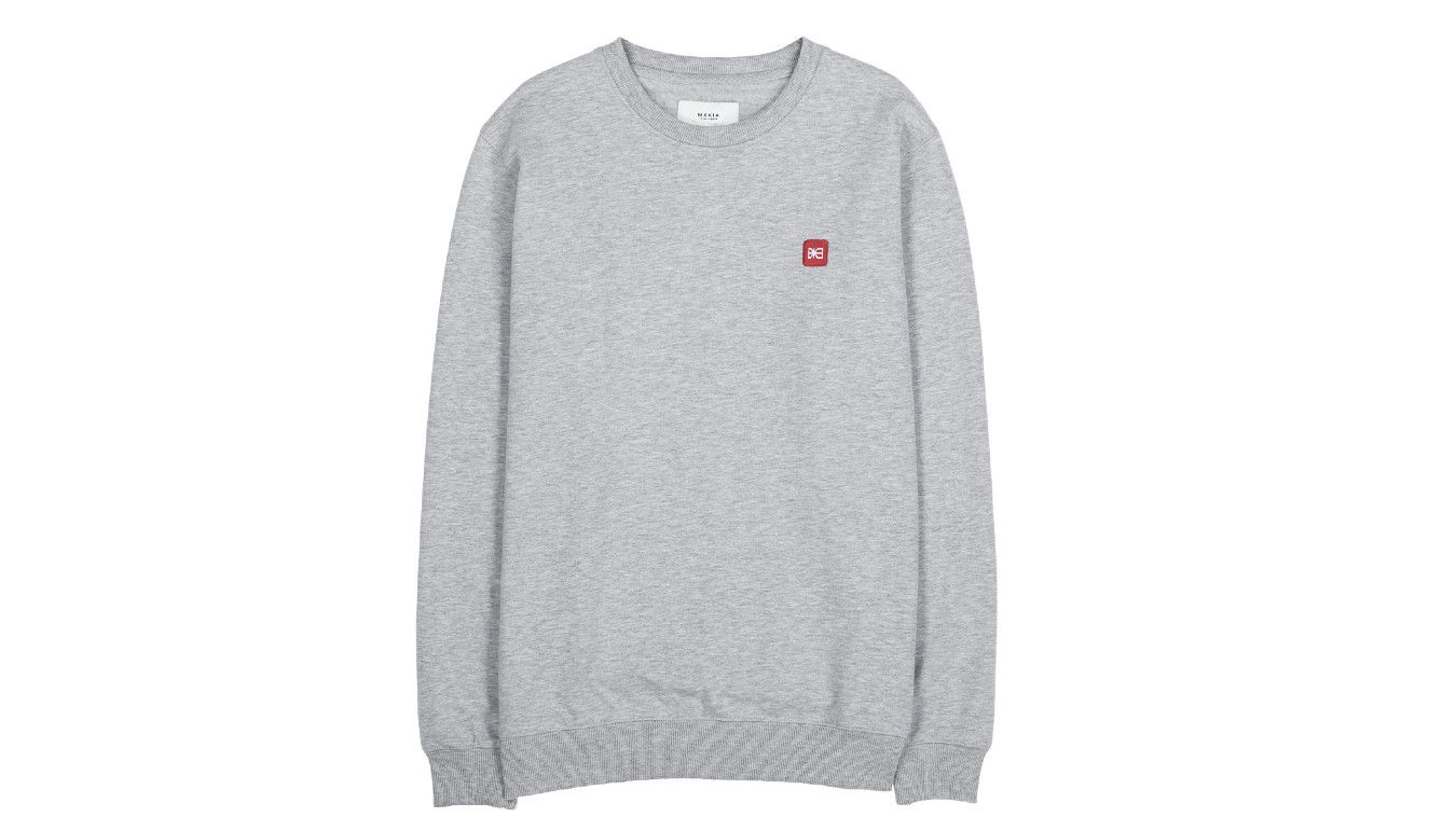 Mikina Makia Bennet Light Sweatshirt Šedá | M41102_918, 1