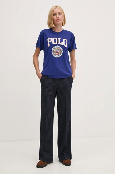 Tričko Polo by Ralph Lauren T-Shirt With Print Modrá | 211941206, 1