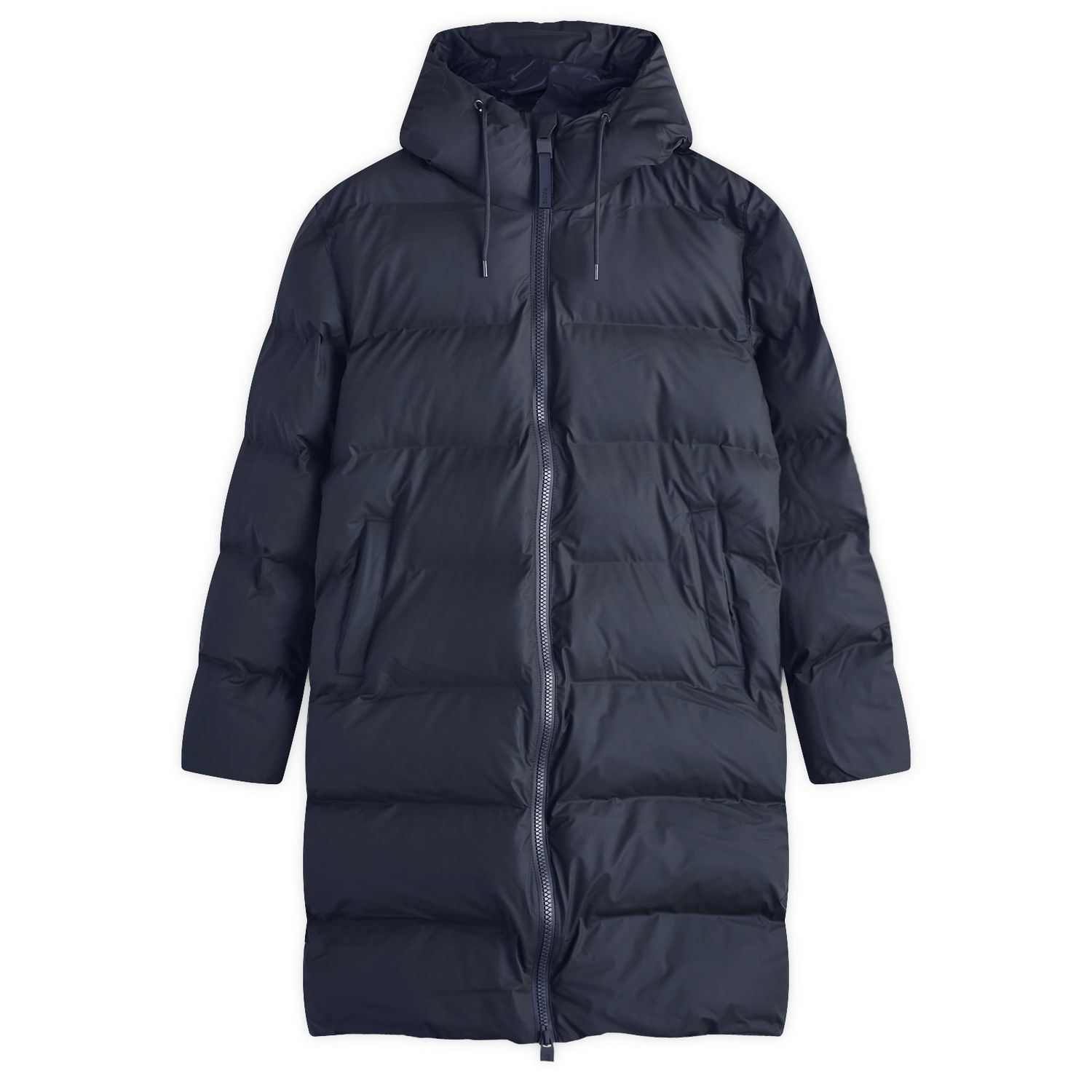 Prešívaná bunda Rains Long Puffer Jacket Navy | 15130-47, 0