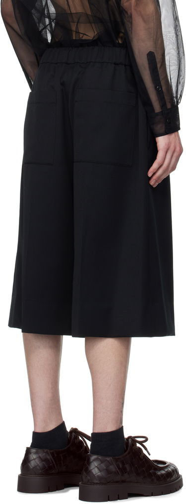 Šortky Simone Rocha Simone Rocha Wide Leg Long Shorts Čierna | 4148D 1217, 2