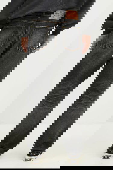 Džínsy BAPE A Bathing Ape One Point Regular Fit 13 Oz Denim Jeans Čierna | 1K80150006, 2