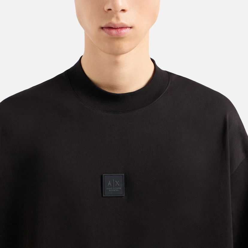 Tričko Armani Exchange A|X Black Edition Patch Logo T-Shirt Čierna | XM000118AF10361UC001