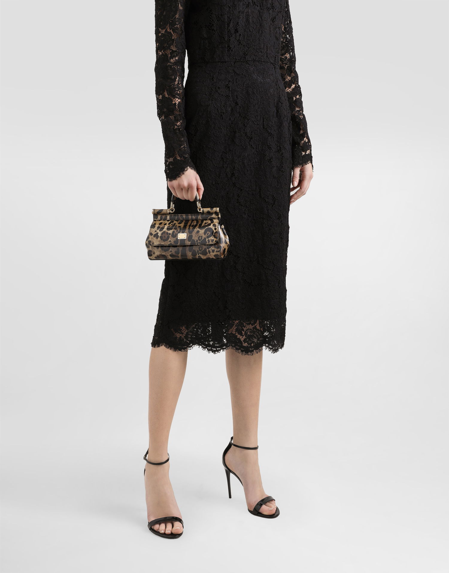 Kabelka Dolce & Gabbana Dolce & Gabbana Animal Print Mini Sicily Handbag Rôznofarebný | BB7116BM568HA93M, 1