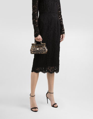 Kabelka Dolce & Gabbana Dolce & Gabbana Animal Print Mini Sicily Handbag Rôznofarebný | BB7116BM568HA93M, 1