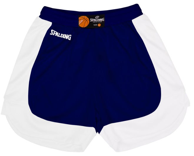 Šortky Spalding Spalding Hustle Shorts Navy | 40221108-navywhite