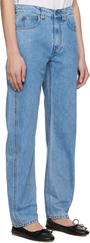 Džínsy JW Anderson JW Anderson Twisted Slim Leg Jeans Modrá | DT0111-PG1774, 1