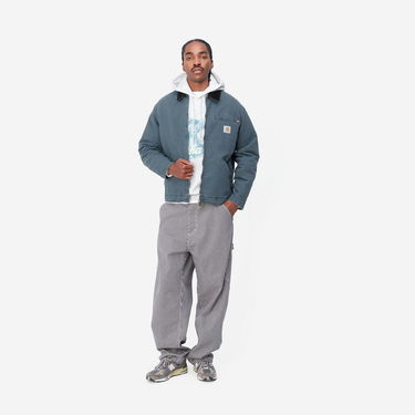 Bunda Carhartt WIP OG Detroit Jacket (Winter) "Ore / Black aged canvas" Navy | I027358_1QF_3K, 2
