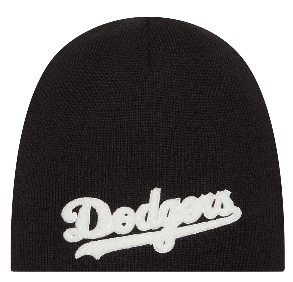 Kulicha New Era New Era Los Angeles Dodgers Chenille Beanie Čierna | 60493055-60493055, 0