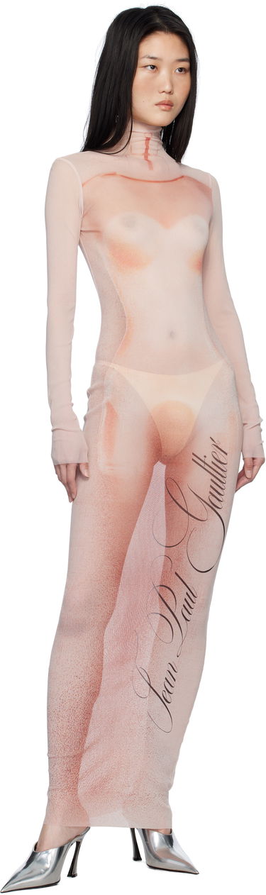 Šaty Jean Paul Gaultier Gaultier 'Le Classique' Long Dress Ružová | 25/33-F-RO368-T577-2026, 3