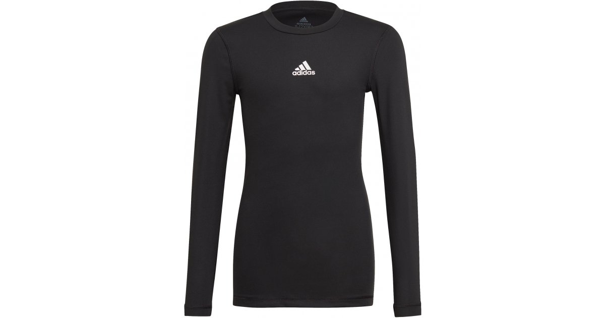 Tričko adidas Originals Techfit Long Sleeve Training Shirt Čierna | h23152, 1