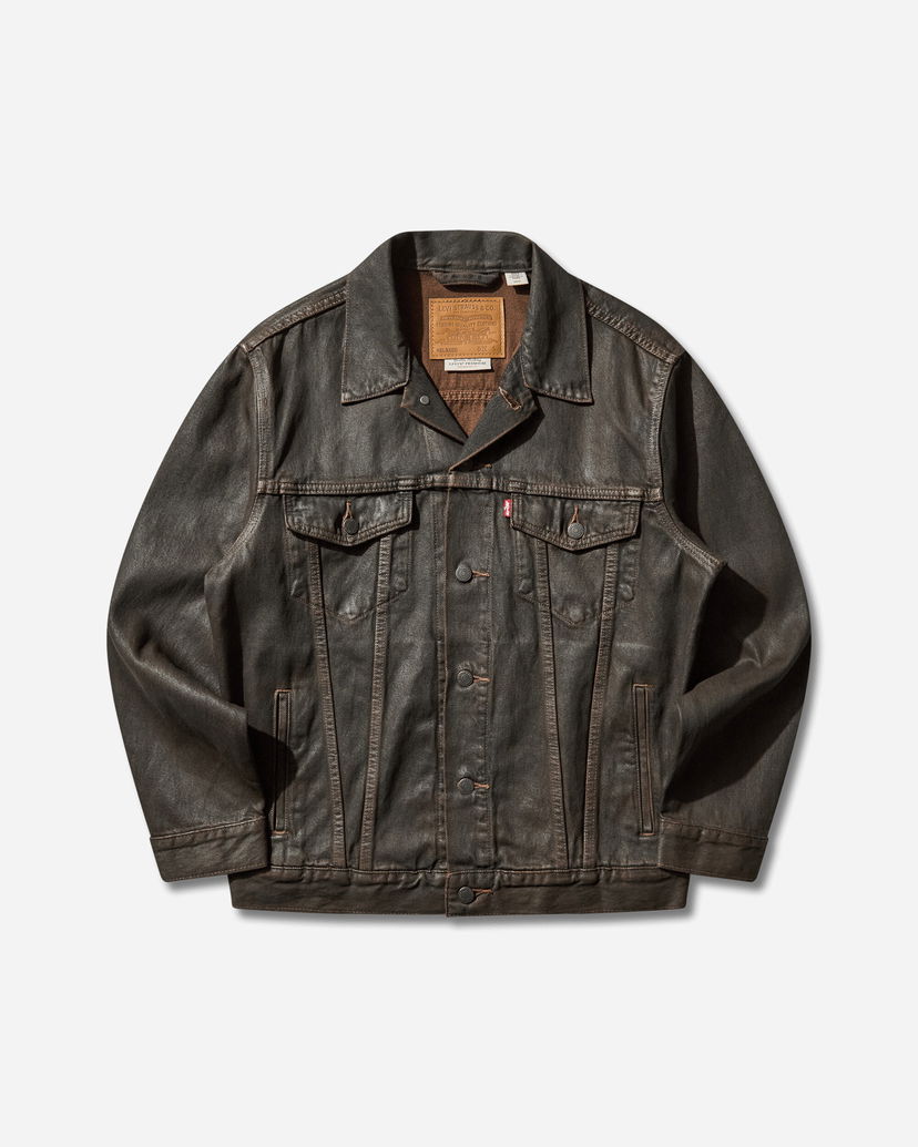 Bunda Levi's Relaxed Premium Trucker Jacket Hnedá | A5782 0070
