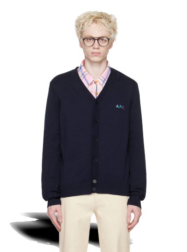 Sveter A.P.C. Navy New Joseph Cardigan Navy | COGDK-H22229