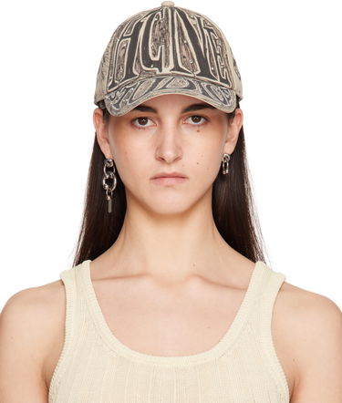 Šiltovka Acne Studios Acne Studios Organic Cotton Baseball Cap Béžová | C40404-, 0