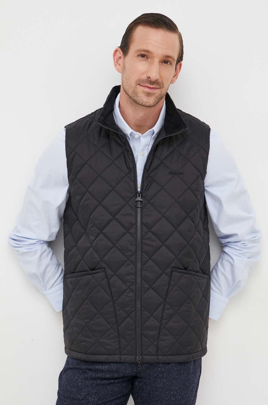 Vesta Barbour Quilted Vest Čierna | MGI0221, 0