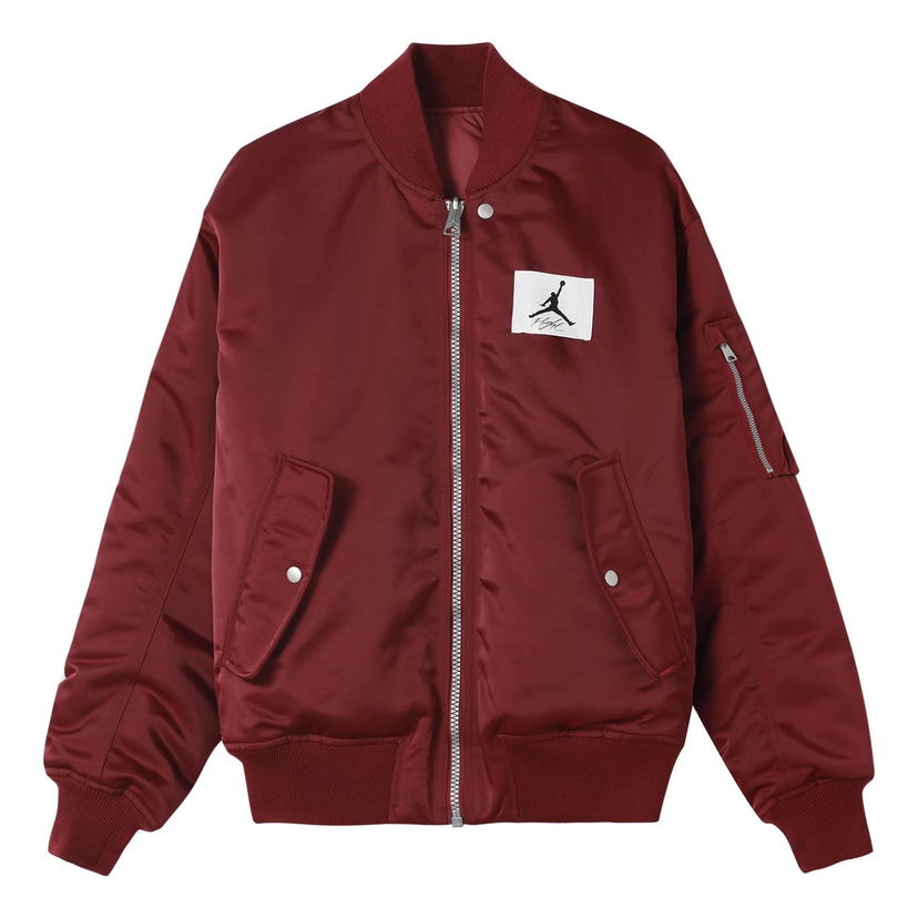 Bomber bunda Jordan Jordan Essentials Statement Jacket Vínová | DQ7345-680