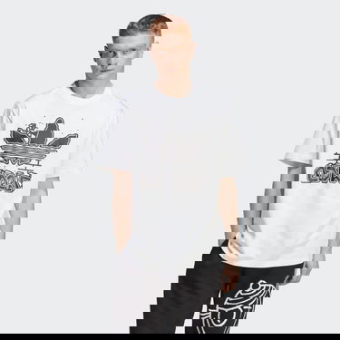 Tričko adidas Originals Graphics Hack the Elite Biela | IC5738, 6