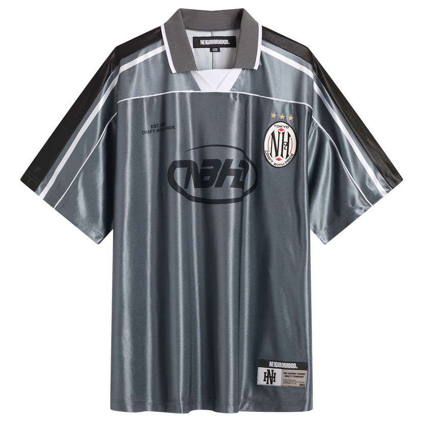 Košeľa Neighborhood Neighborhood Game Shirt, Size Large Šedá | 251FPNH-CSM16-GRY