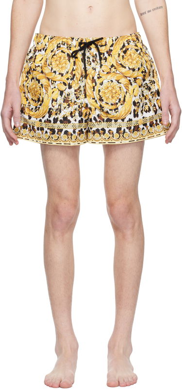 Plavky Versace Wild Barocco Swim Shorts Žltá | 1016217_1A12308, 0