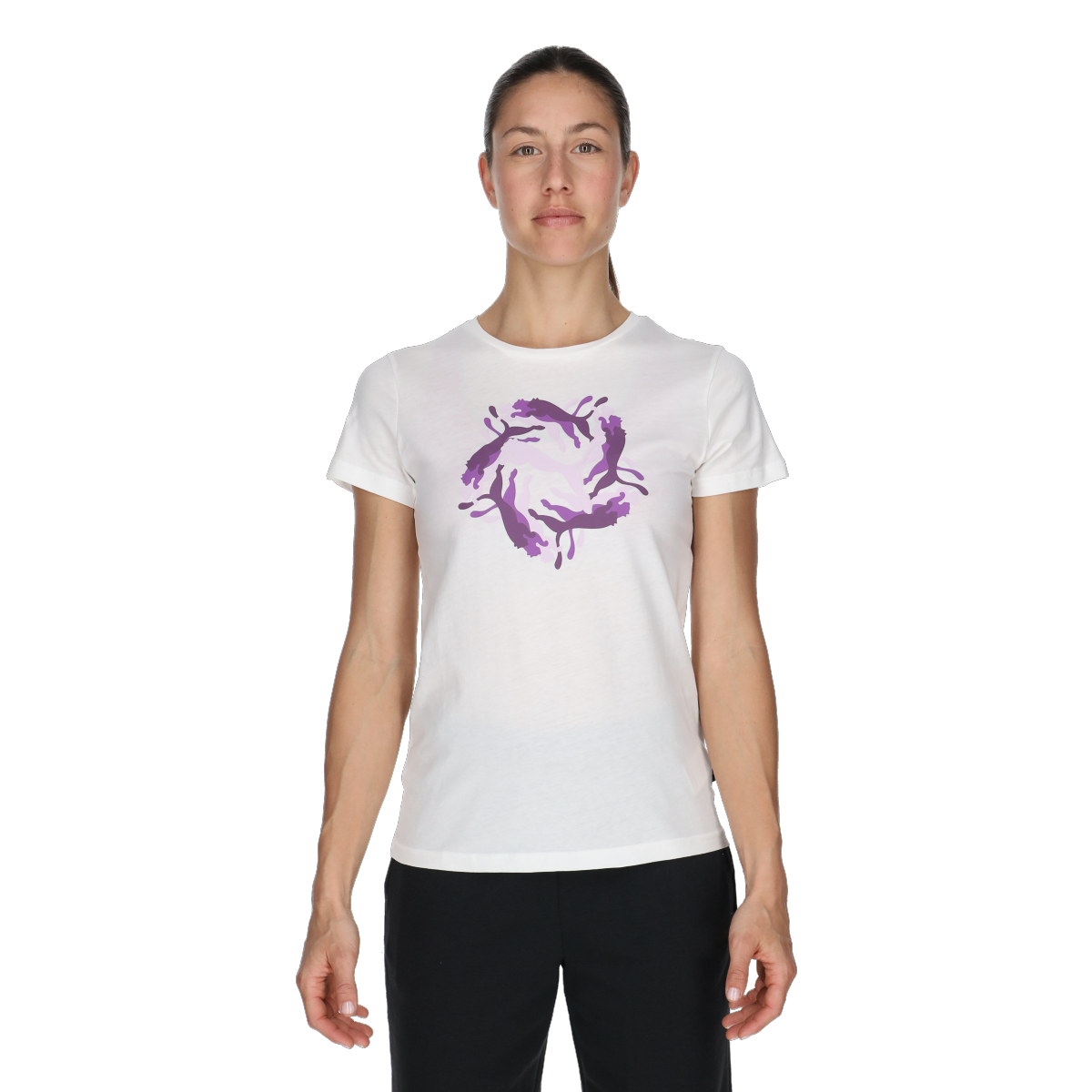 Tričko Puma Leaping Puma Graphic T-Shirt Biela | 679915-02, 0