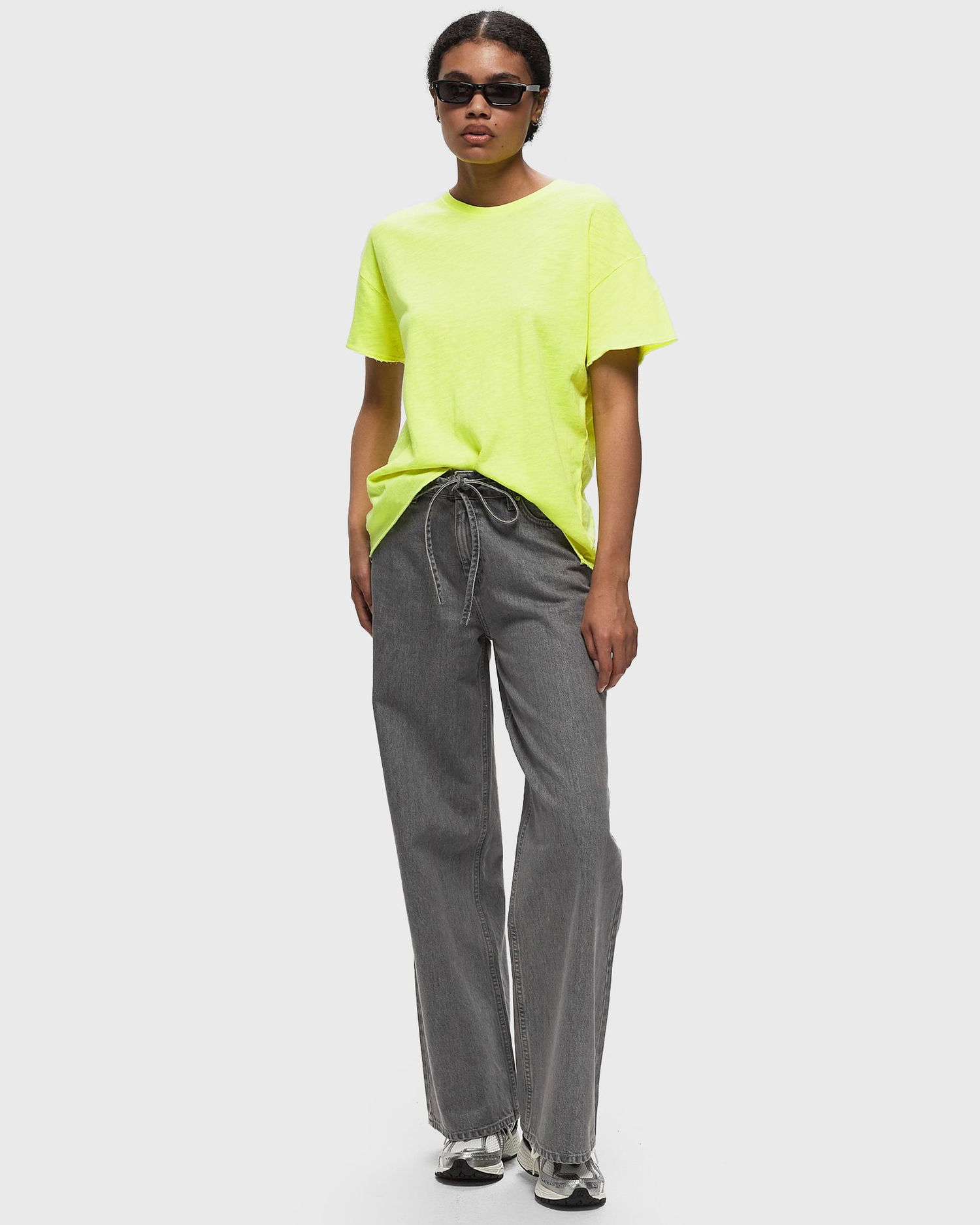 Tričko American Vintage SONOMA TEE Žltá | SON02FGH24-JAUNE-FLUO, 1