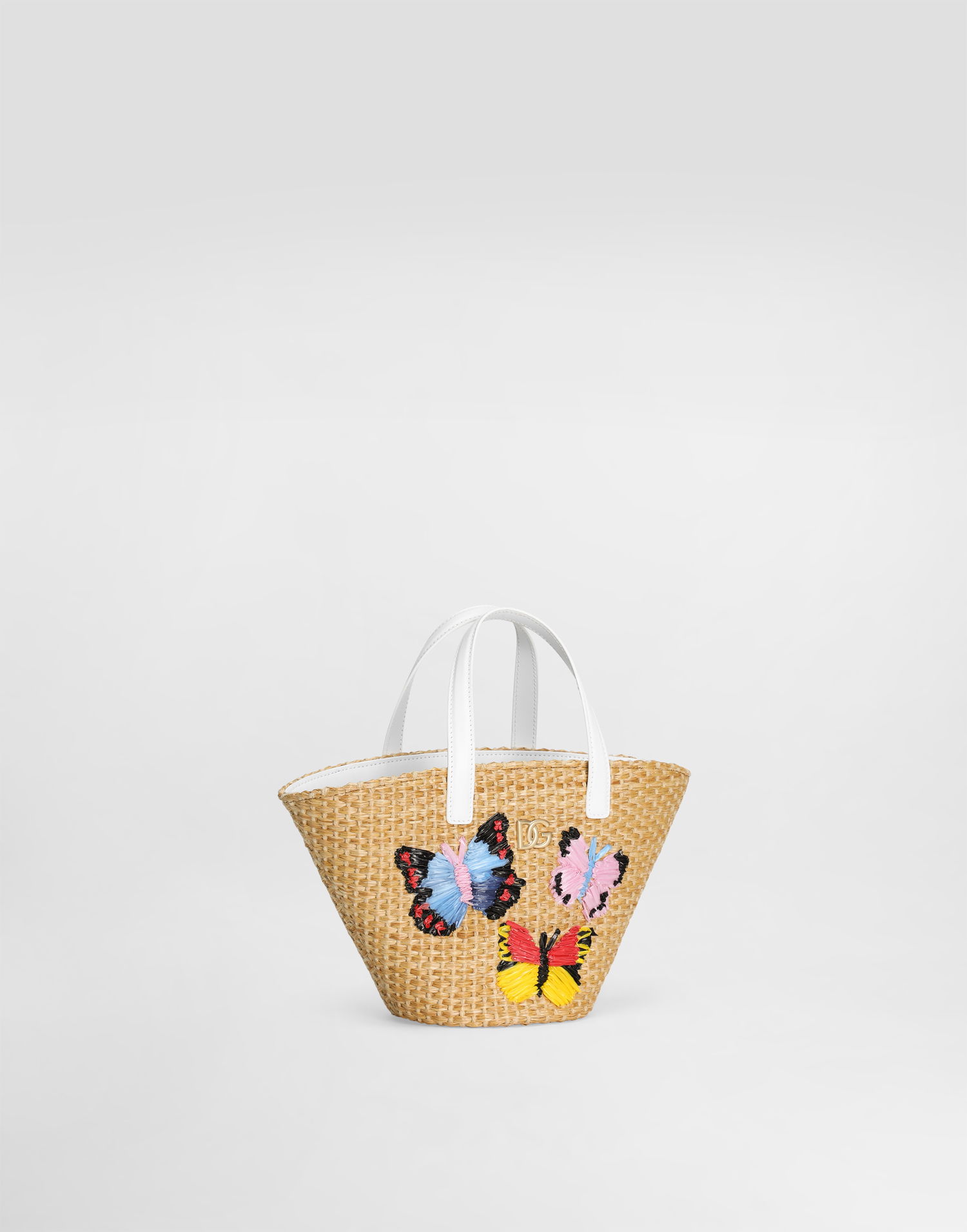 Kabelka Dolce & Gabbana Dolce & Gabbana Butterfly Straw Basket Béžová | EB0249AU373HC5KB, 1