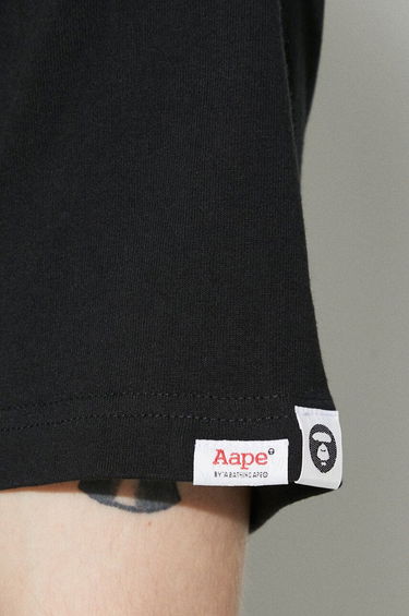 Tričko AAPE by A Bathing Ape AAPE College Theme Graphic T-Shirt Čierna | ALT1390, 5