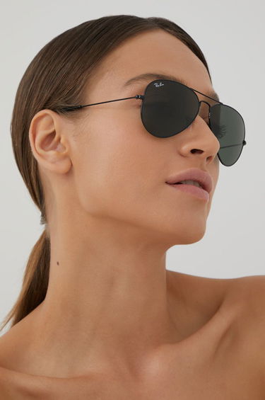 Slnečné okuliare Ray-Ban Ray-Ban Aviator Large Metal Sunglasses Čierna | 0RB3025.L2823.58, 5