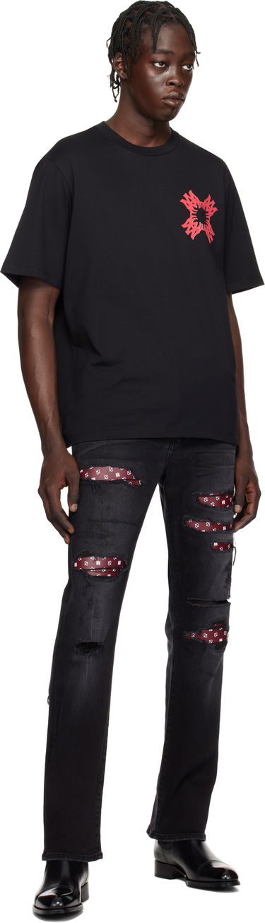 Tričko AMIRI Quad Graphic T-Shirt Čierna | AMJYTE1132, 3